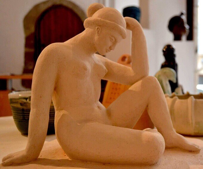 Sculpture de femme