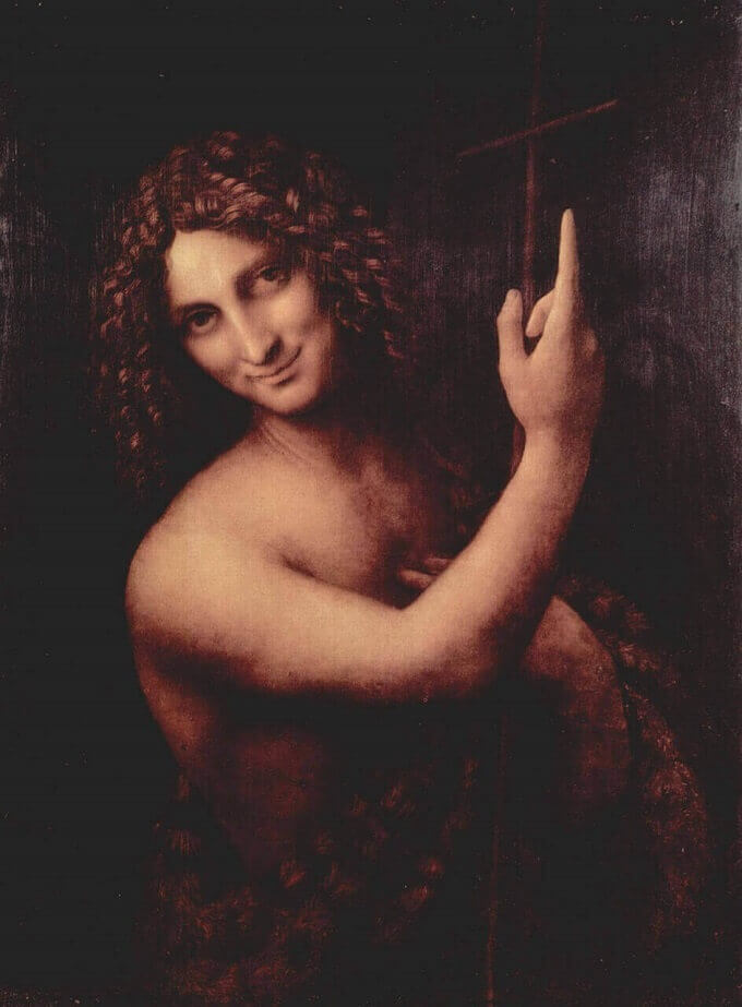 Saint Jean Baptiste » de Léonard de Vinci
