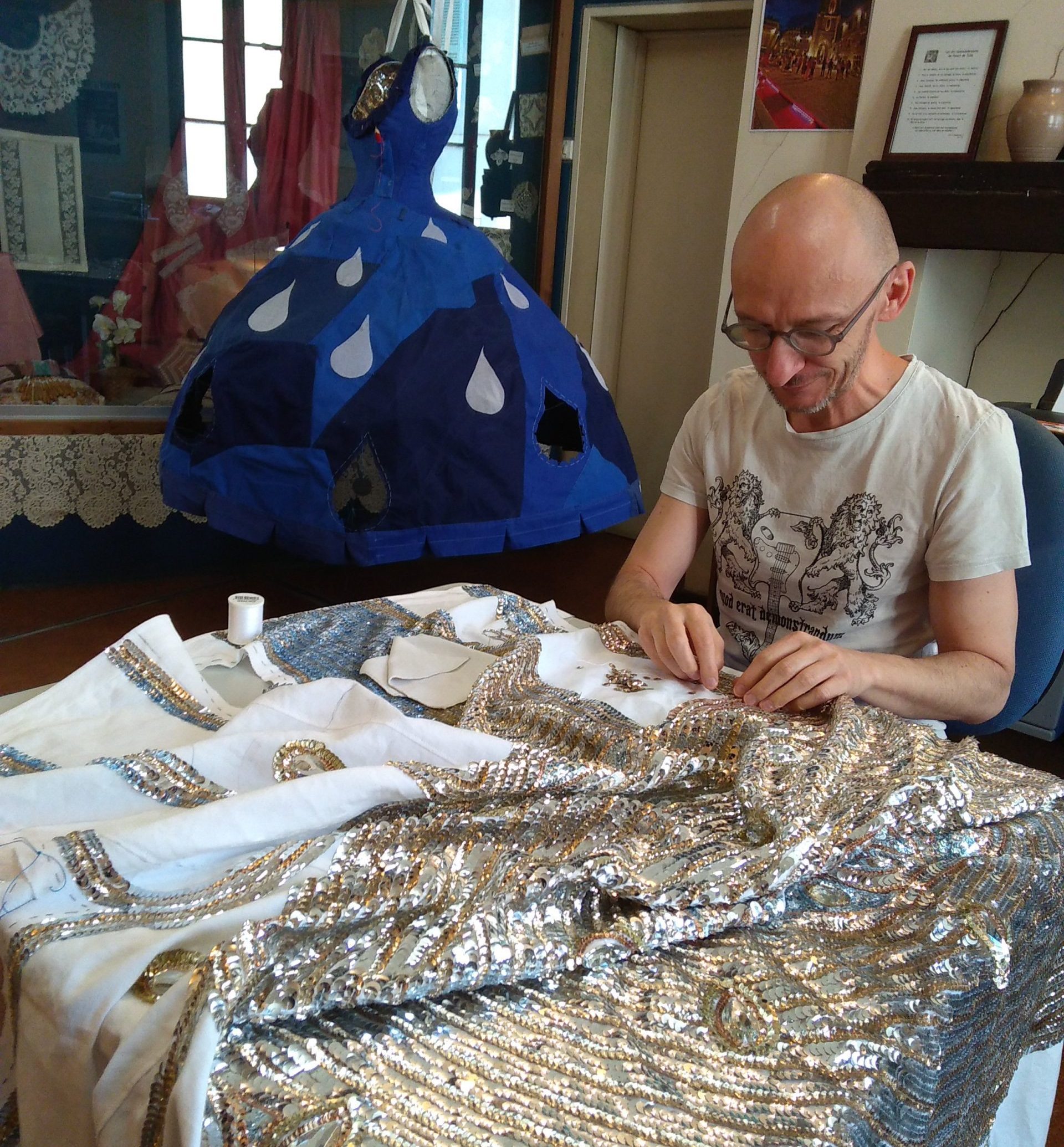 ©adagp - La Robe d'après minuit, Franck Claudon, 2022