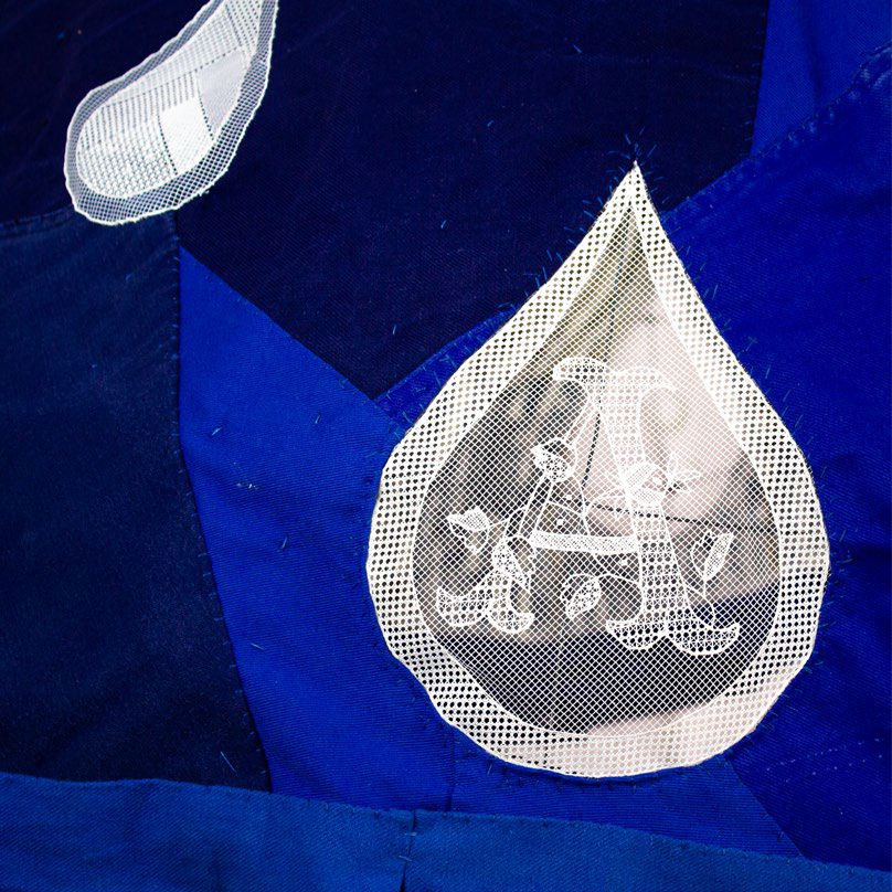 ©adagp - La Robe d'après minuit, Franck Claudon, 2022